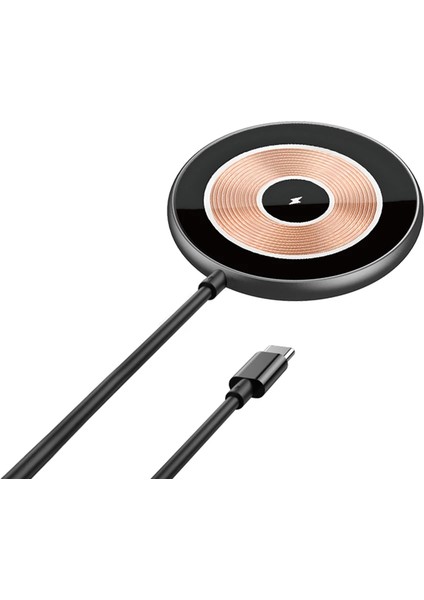 Wireless 15W, 1metre Kablolu Transparan Tasarımlı Kablosuz Şarj Cihazı modelleri
