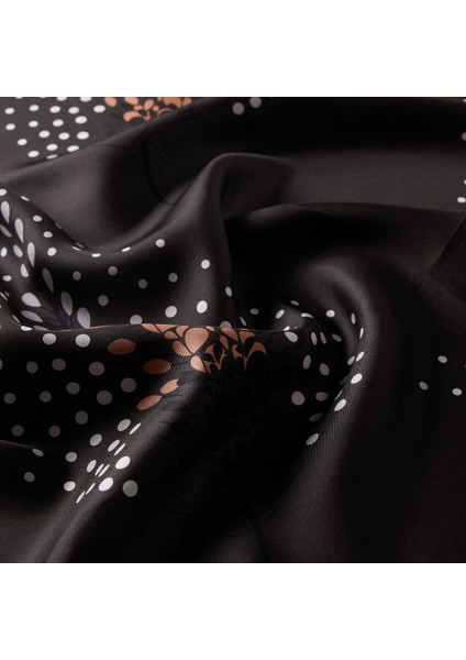 Ipekevi Celosia Çiçeği Tivil Ipek Eşarp Antrasit fiyatları