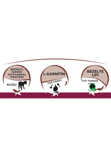 Adult Sterilized Hairball Kuzu Etli Kısırlaştırılmış Kedi Maması 1.5kg modelleri