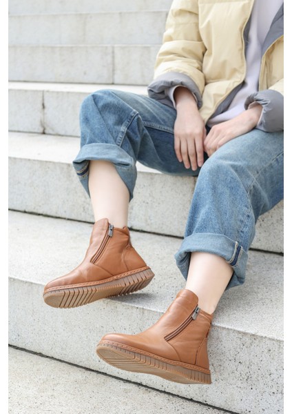 Deri Kadın Klasik Bot 757SZA23665