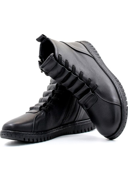 Hakiki Deri Kadın Klasik Bot 757SZA23662