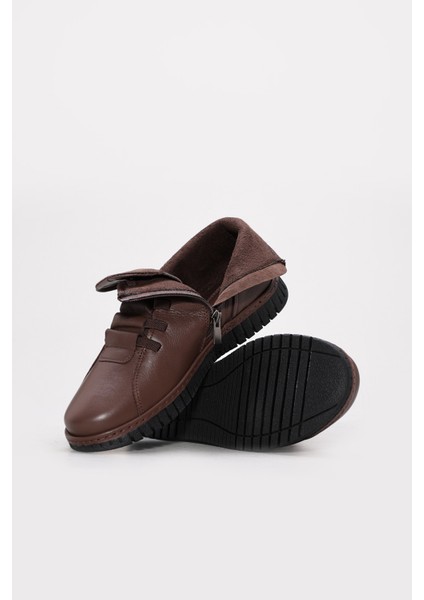 Hakiki Deri Kadın Klasik Bot 757SZA23662