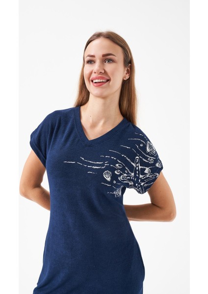 Kadın Havlu Elbise - 45609