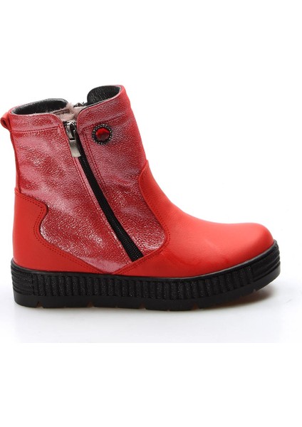 Deri Kürklü Çocuk Klasik Bot 769KXA125
