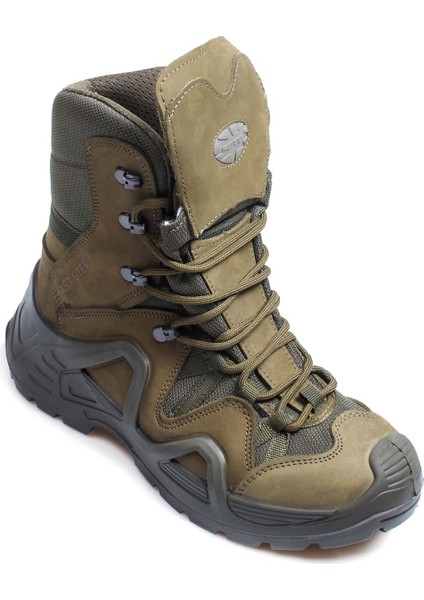 Deri Su Geçirmez Taktikal Askeri Kaymaz Taban Erkek Outdoor Bot 117SMA1490