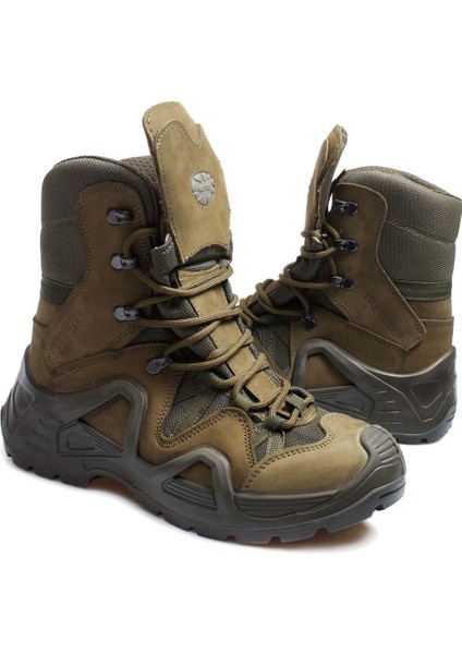 Deri Su Geçirmez Taktikal Askeri Kaymaz Taban Erkek Outdoor Bot 117SMA1490