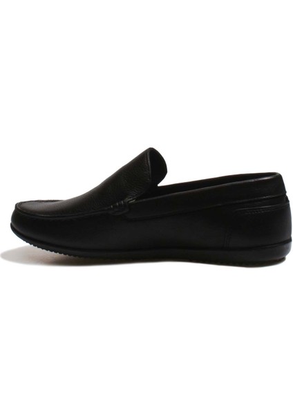 Hakiki Deri Ortopedik Siyah Erkek Casual Ayakkabı 815ma1502