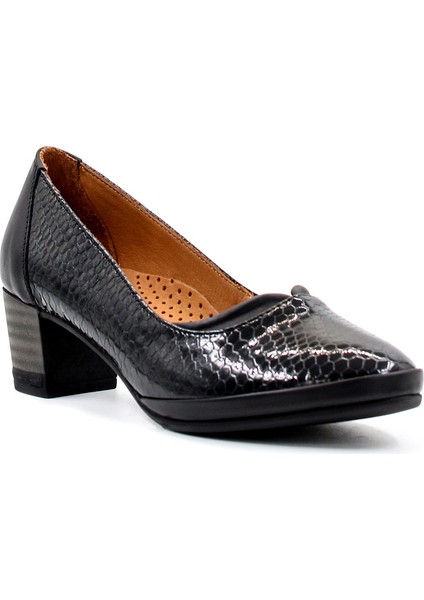 Kadın Kalın Topuklu Ayakkabı 411Za277
