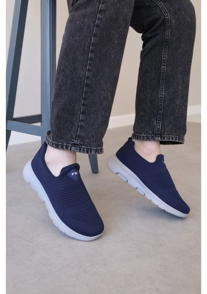 Erkek Sneaker Günlük Rahat Esnek Spor Koşu Yürüyüş Yazlık Bağcıksız Fileli Ayakkabı 572ma2480