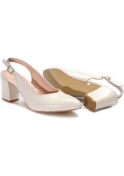 Kadın Kalın Topuklu Ayakkabı 064Za359