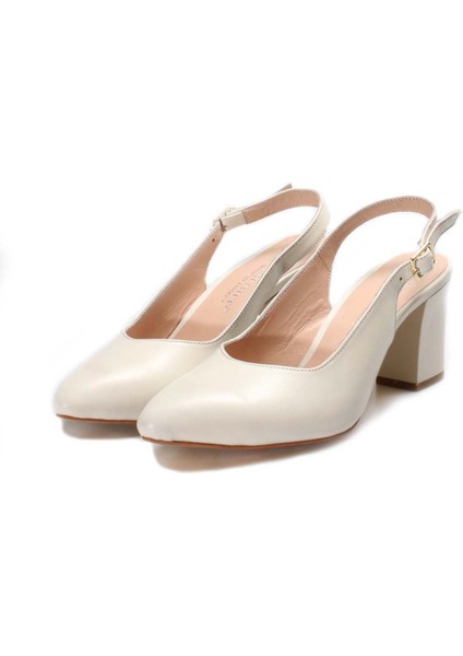 Kadın Kalın Topuklu Ayakkabı 064Za359