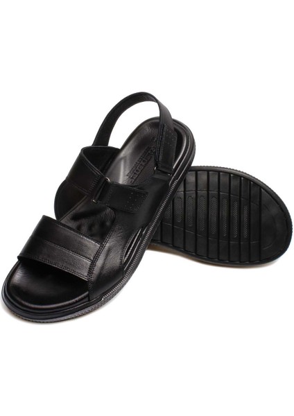 Hakiki Deri Erkek Klasik Terlik 018MAM-53