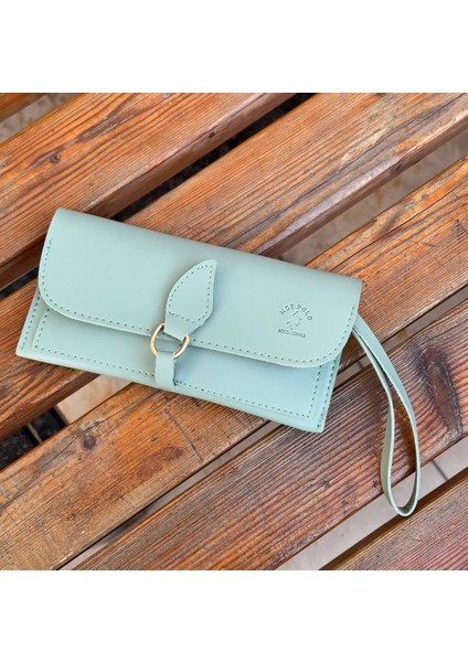 Zarif Şık Tasarımlı Askılı Kadın Cüzdan