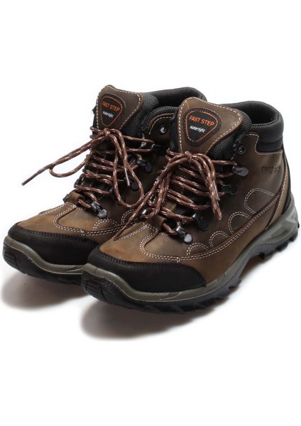 Hakiki Deri Su Geçirmez Soğuğa Dayanıklı Unisex Outdoor ve Trekking Bot 117SXA5538