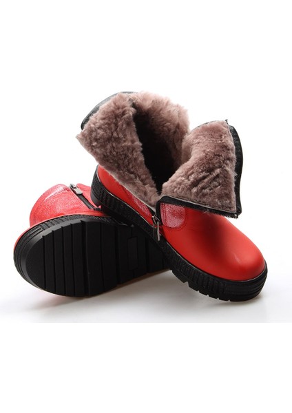 Deri Kürklü Çocuk Klasik Bot 769KXA125