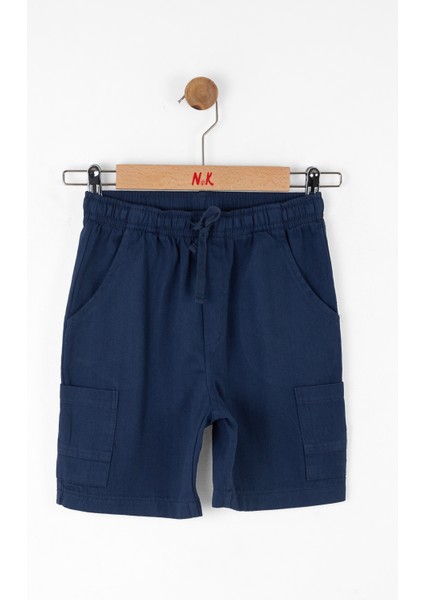 04-08 Yaş Erkek Çocuk Indigo Şortlu Takım - Indigo Mavi fırsatları