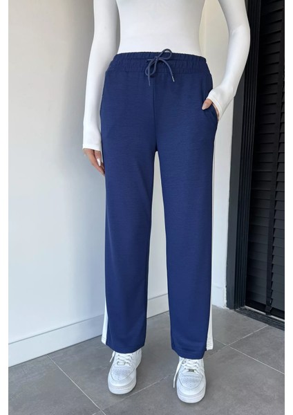 Kadın Bel Lastikli Yan Şeritli Eşofman Altı P-00018983 fiyatları