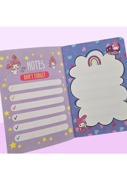 My Melody Çilek 3D Mıknatıslı Kapaklı Pembe Defter – Tatlı & Kawaii Tasarım fırsatları