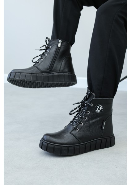 Hakiki Deri Kürklü Unisex Çocuk Klasik Bot 769KXA130 fırsatları