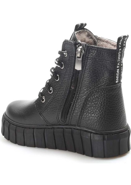 Hakiki Deri Kürklü Unisex Çocuk Klasik Bot 769KXA130