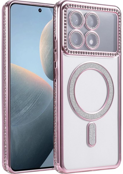 Mtxdpn Newface Xiaomi Poco X6 Pro Joke Simli Magneticsafe Kılıf - Pembe