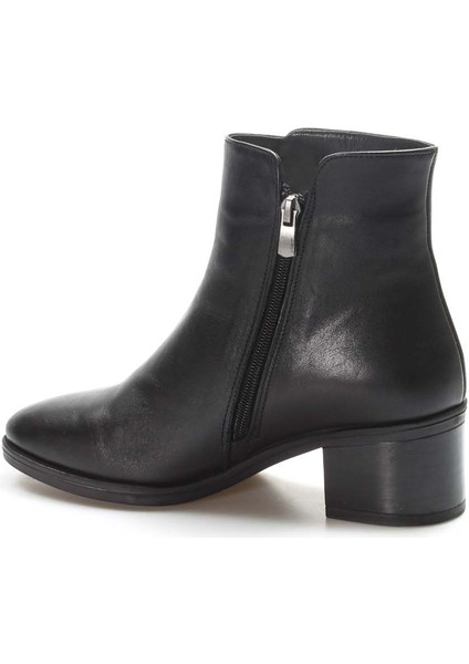 Hakiki Deri Kürklü Kadın Klasik Bot 757KZA2655