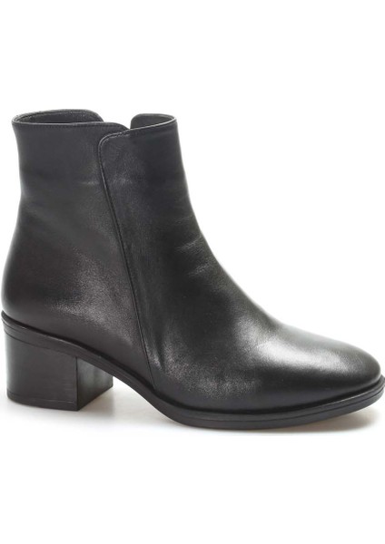 Hakiki Deri Kürklü Kadın Klasik Bot 757KZA2655