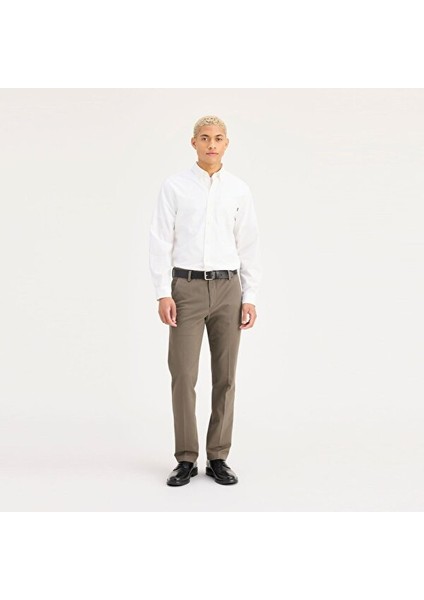 Smart 360 Flex Kahverengi Workday Slim Fit Pantolon