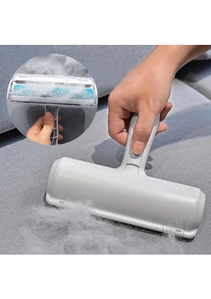 Kedi Köpek Tüy Temizleyici Kıl Toz Toplayıcı + Kedi Köpek Tüy Toplama Eldiveni 2 Li Set fırsatları