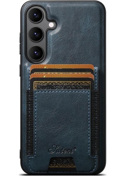 Samsung Galaxy S25 Kılıf H17 2-1 Manyetik Mıknatıs Kartlıklı Kapak