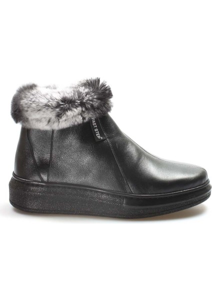 Hakiki Deri Kürklü Kadın Spor Bot 733KZA0023