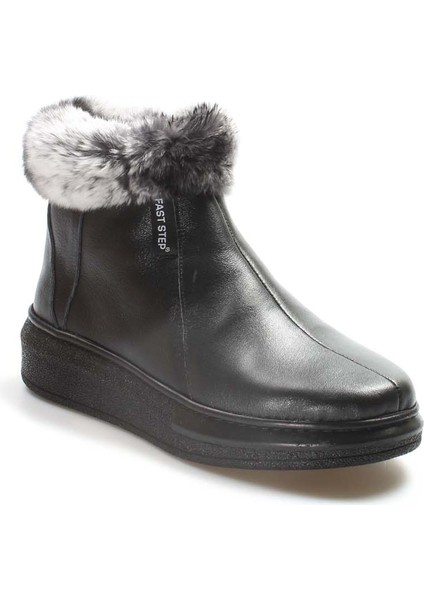 Hakiki Deri Kürklü Kadın Spor Bot 733KZA0023