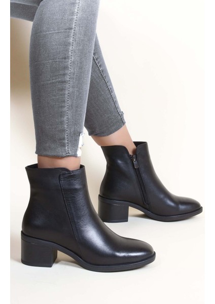 Deri Kadın Klasik Bot 757SZA2655 indirimleri