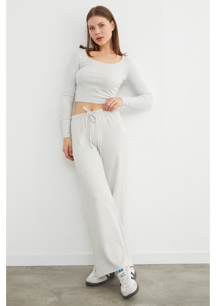 Beli Bağlamalı Bol Paça Modal Pantolon fiyatları