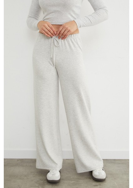 Beli Bağlamalı Bol Paça Modal Pantolon fırsatları