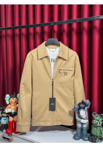 Fnd Ff Erkek Ceket Bej - Üst Segment Tasarım
