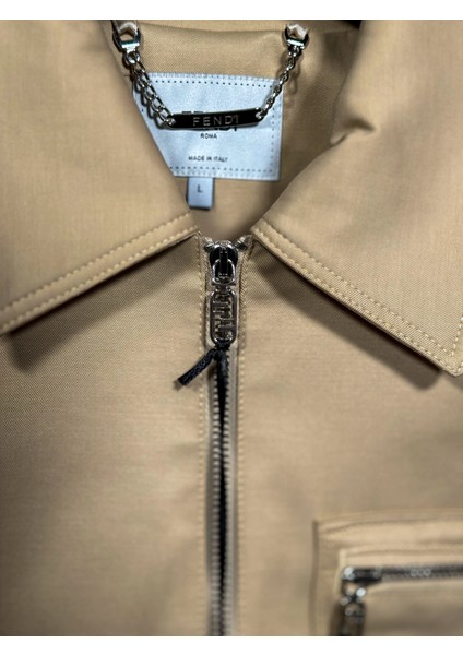 Fnd Ff Erkek Ceket Bej - Üst Segment Tasarım indirimleri