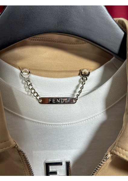 Fnd Ff Erkek Ceket Bej - Üst Segment Tasarım