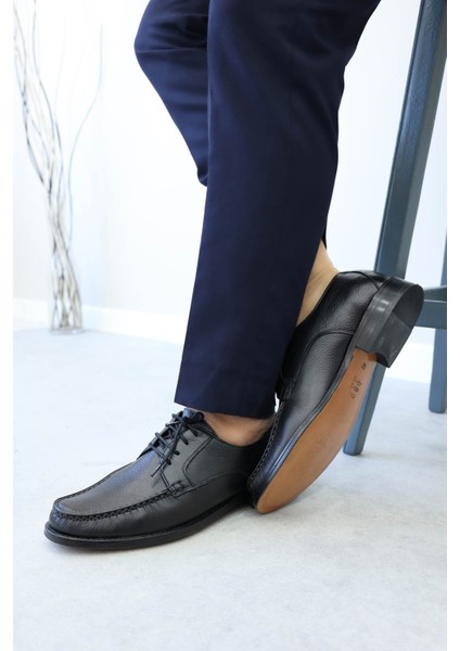 Hakiki Hakiki Deri Kösele Erkek Klasik Ayakkabı 932MA65 indirimleri