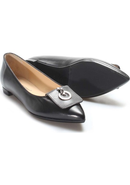 Deri Kadın Babet Ayakkabı 019ZA21-131