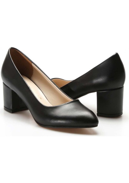 Kadın Kalın Topuklu Ayakkabı 961ZA559
