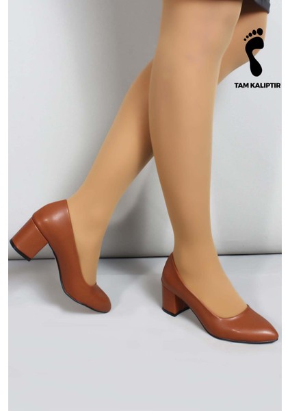 Kadın Kalın Topuklu Ayakkabı 961ZA559