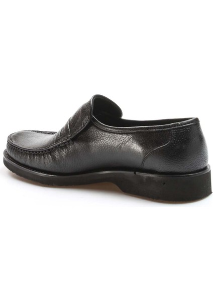 Içi Dışı Hakiki Deri Siyah Erkek Eva Taban Günlük , Klasik Ayakkabı 932ma725eva