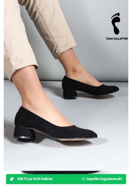 Kadın Kısa Topuklu Ayakkabı 961ZA558