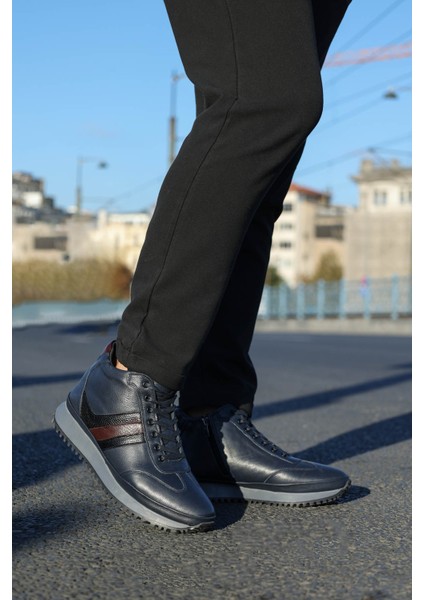 Deri Kürklü Erkek Spor Bot 722KMA685 indirimleri