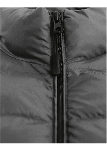 Gri Şişme Yelek modelleri