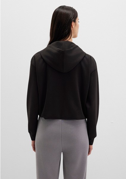 Fermuarlı Tencel Tm Modal Siyah Sweatshirt 1S10489-900 indirimleri