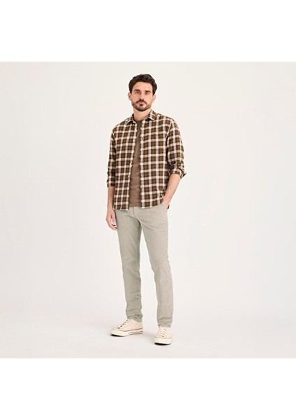 Smart 360 Flex Ultimate Chino Skinny Fit Kadife Pantolon