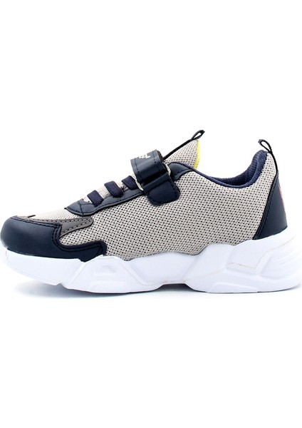 Çocuk Spor Ayakkabı Anatomik Taban Hafif Sneaker Ayakkabı Lacivert Buz 615xca023