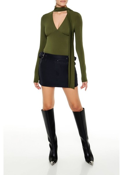 V Yaka Bodysuit fiyatları